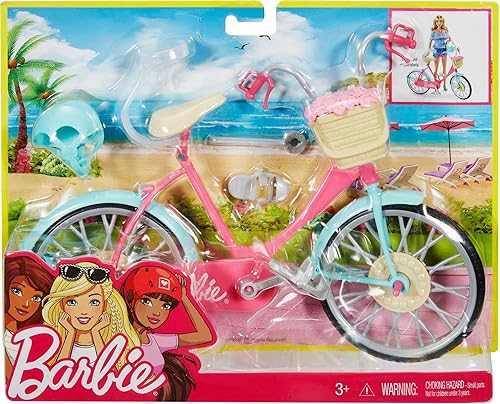 Miniatura 6 de Barbie Bicicleta con cesta de flores