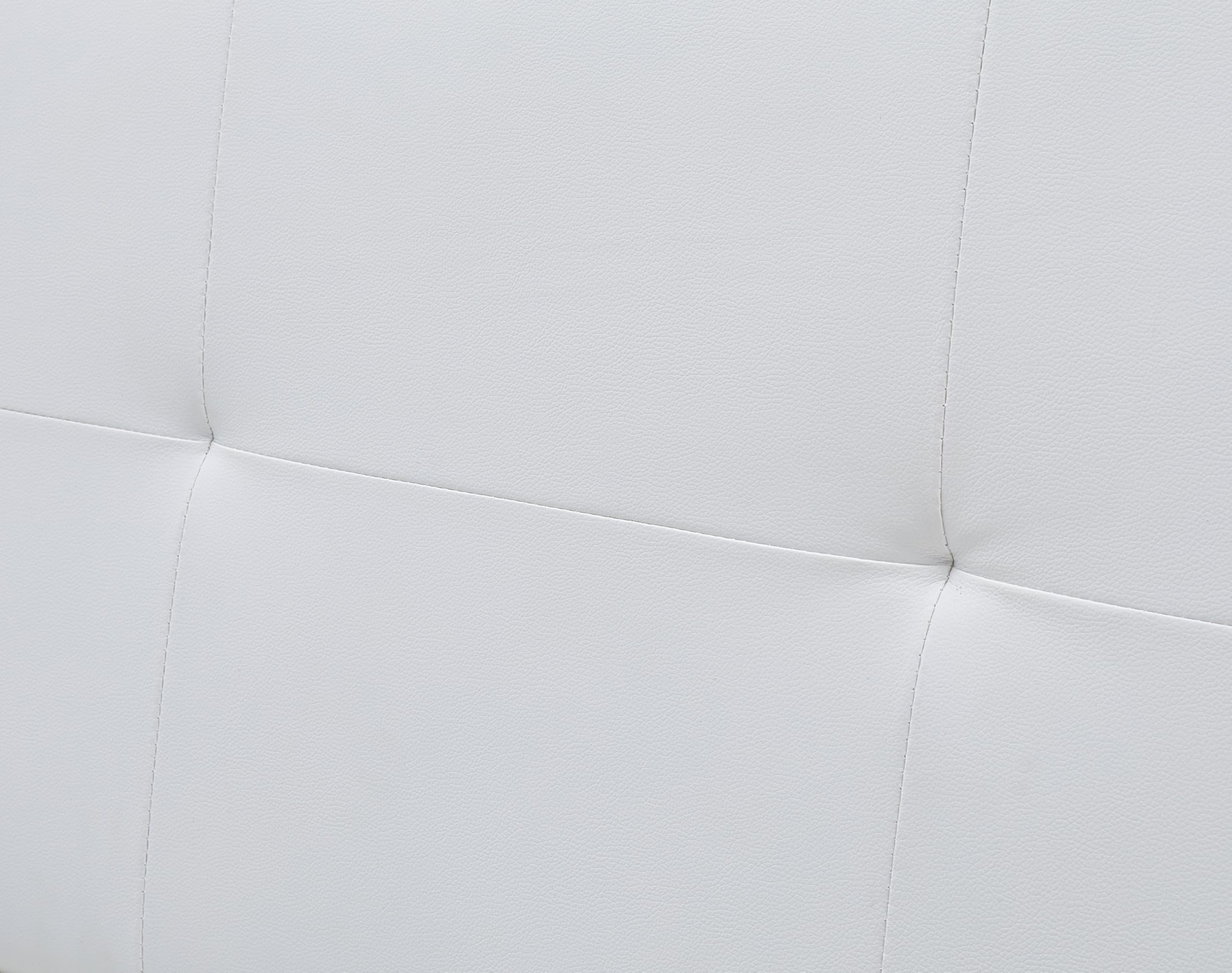 HOME DESIGN & CONFORT®️ Cabeceros de Cama en Polipiel de Fácil Montaje y Fácil Limpieza en Varias Medidas y Colores a Seleccionar (Blanco, 160x50cm) Apto para Camas de 80/90/105/115/120/150/160 ctms