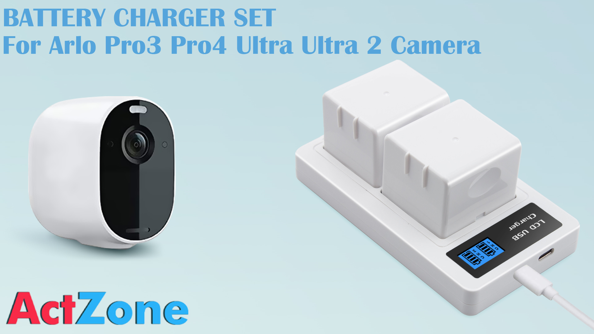 Amazon.com: 2Pack A-4a Rechargeable Batteries and LCD Dual Charger