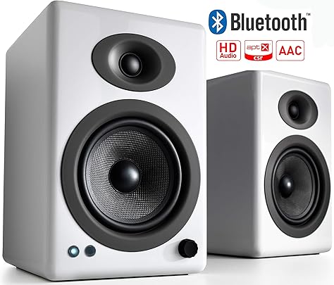 Altoparlanti Amplificati Mensola 150W Wireless Audioengine A5 Amplificatore Analogico Integrato DAC Bluetooth aptx Bit Ingressi RCA 3 5mm Telecomando Alluminio Pieno Altoparlanti Amplificati Mensola 150W Wireless Audioengine A5 Amplificatore Analogico Integrato DAC Bluetooth aptx Bit Ingressi RCA 3 5mm Telecomando Alluminio Pieno