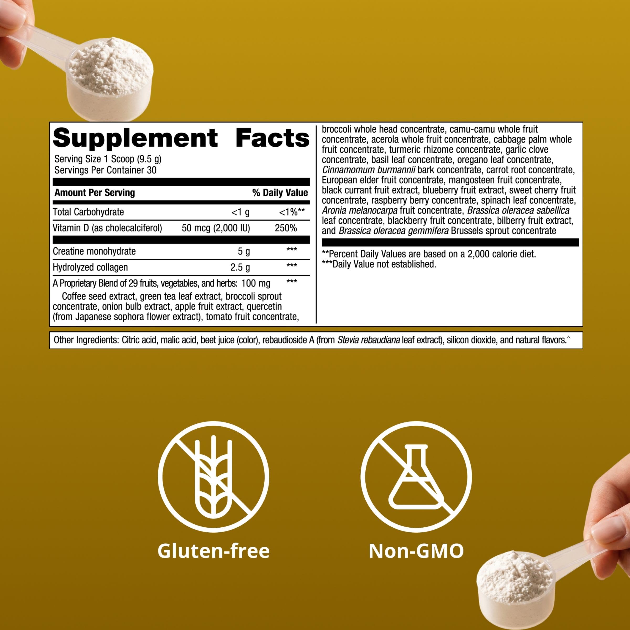 Metagenics StayStrong+ Collagen Powder with Creatine, Watermelon Raspberry — Amazon image 5