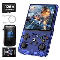 Console di gioco portatile retrò R36MAX, console di gioco retrò con 128 GB di memoria