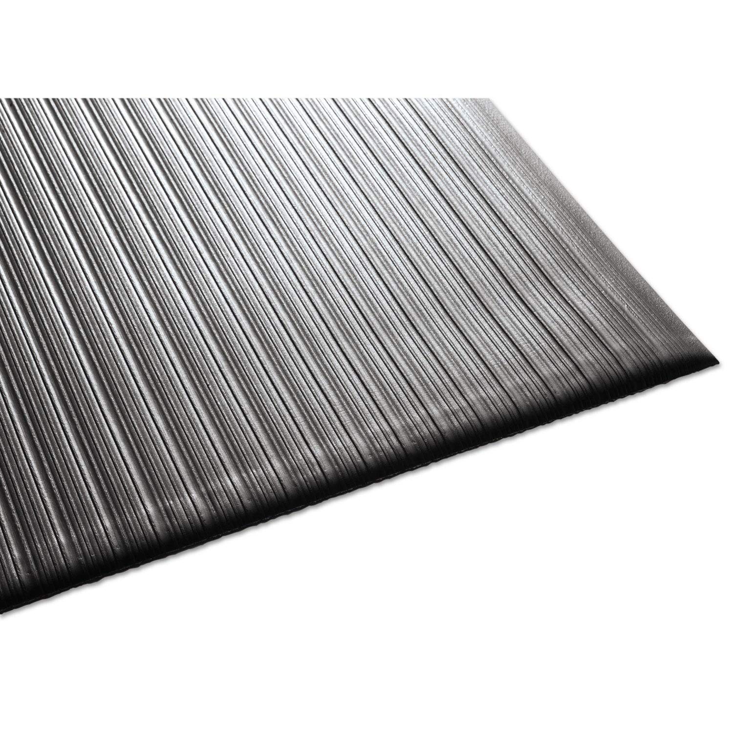 Photo 1 of Guardian, 24031202, Air Step Antifatigue Mat, Polypropylene, 36 x 144, Black, Sold As 1 Each
