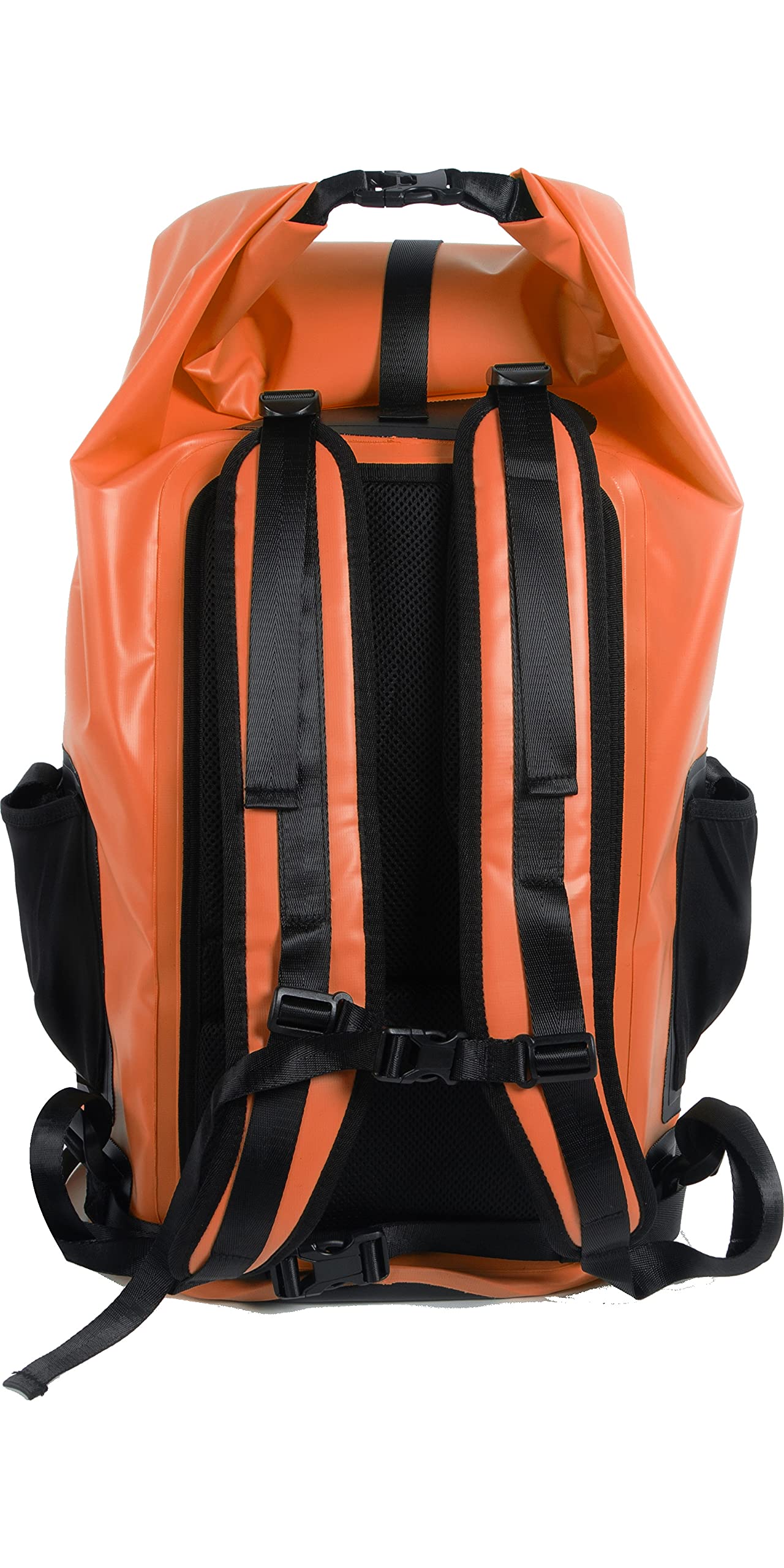 GUL 40L 40 Liter Fassungsvermögen Dry Rucksack Rucksack Tasche - Schwarz Orange - Wasserdicht Sprühfest - Unisex