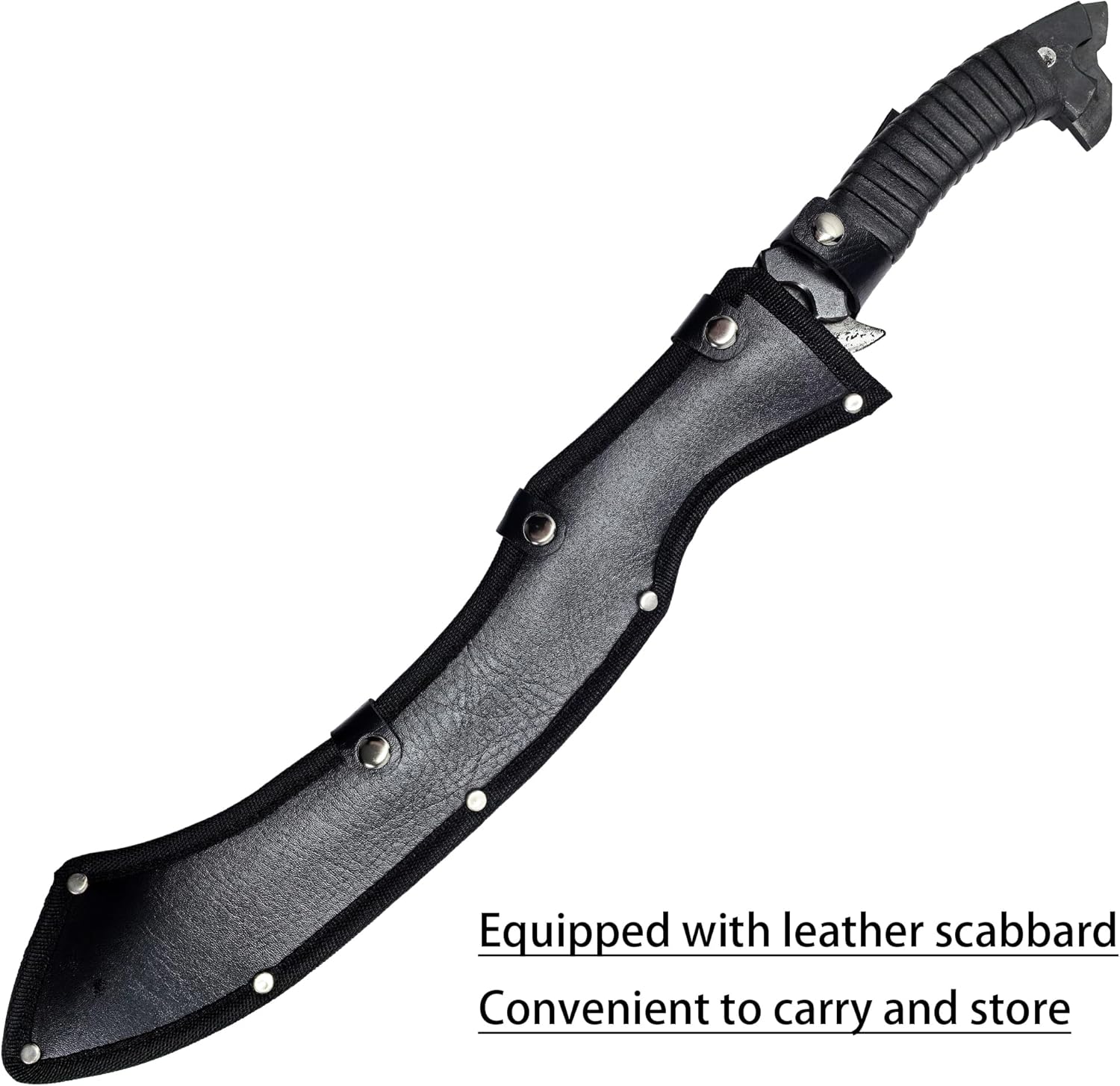 SV Handmade cast Manganese Steel Chopping Blade Sword, Full Tang, Outdoor, Hunting, Camping, Hiking, Survival, with Protective Cover, Multiple Styles to Choose from - Image 3