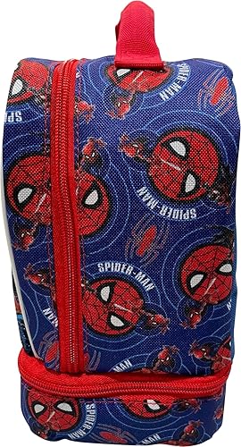 Miniatura 4 de Fast Forward Marvel Spider-Man - Lonchera aislada con doble compartimento (azul y rojo)