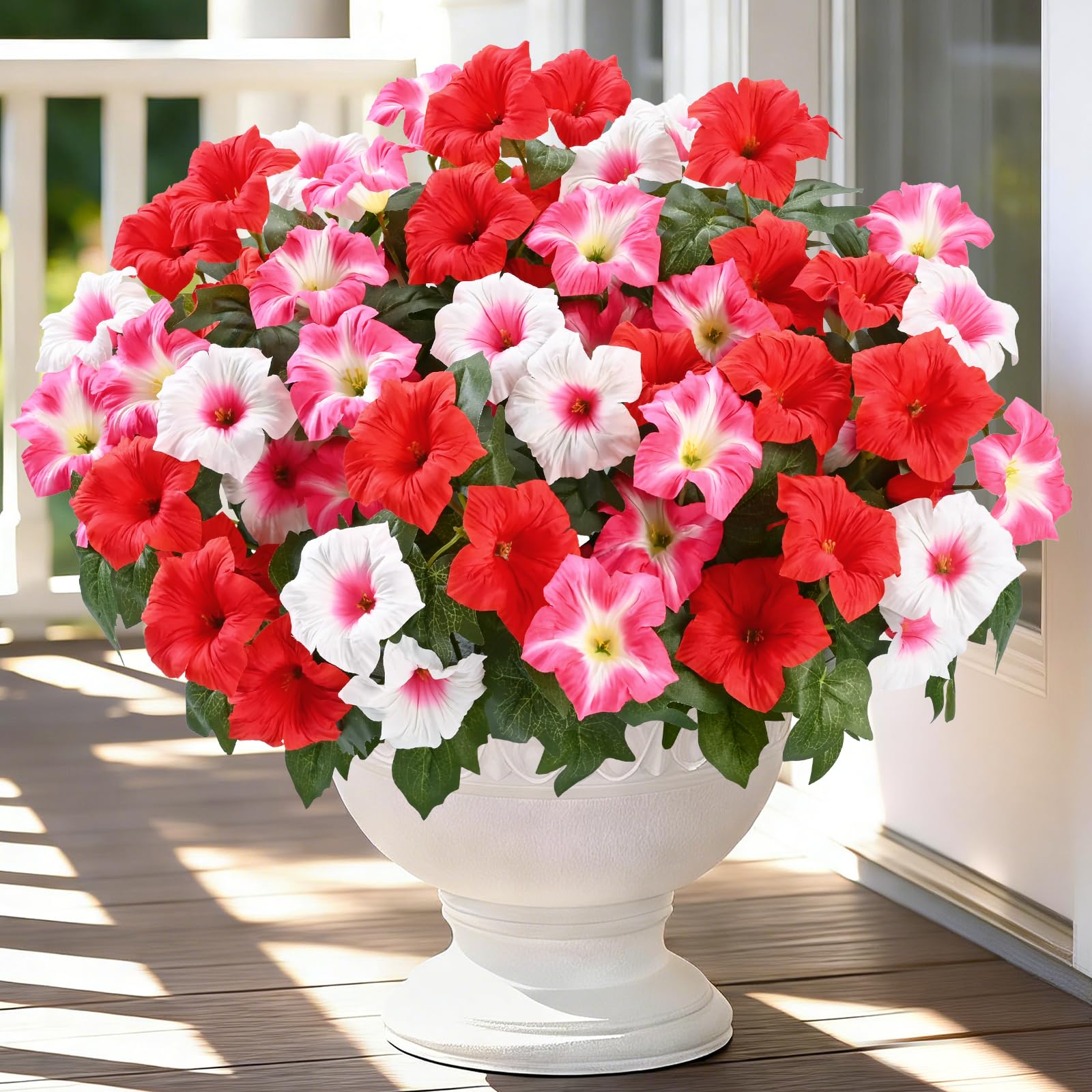 MARTINE MALL 4 Bundles Artificial Flowers