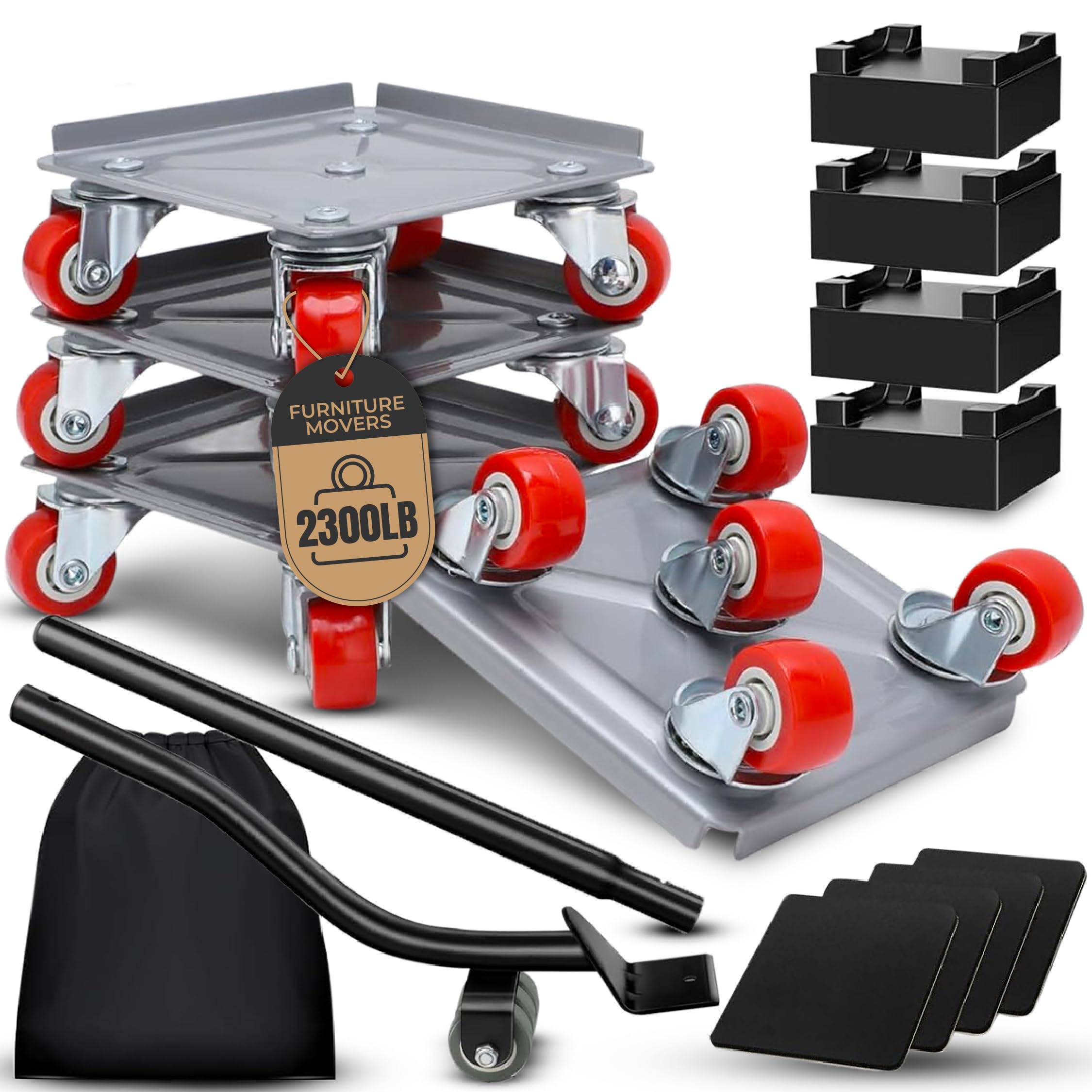 Furniture Dolly Set - 2300 lb Capacity -1