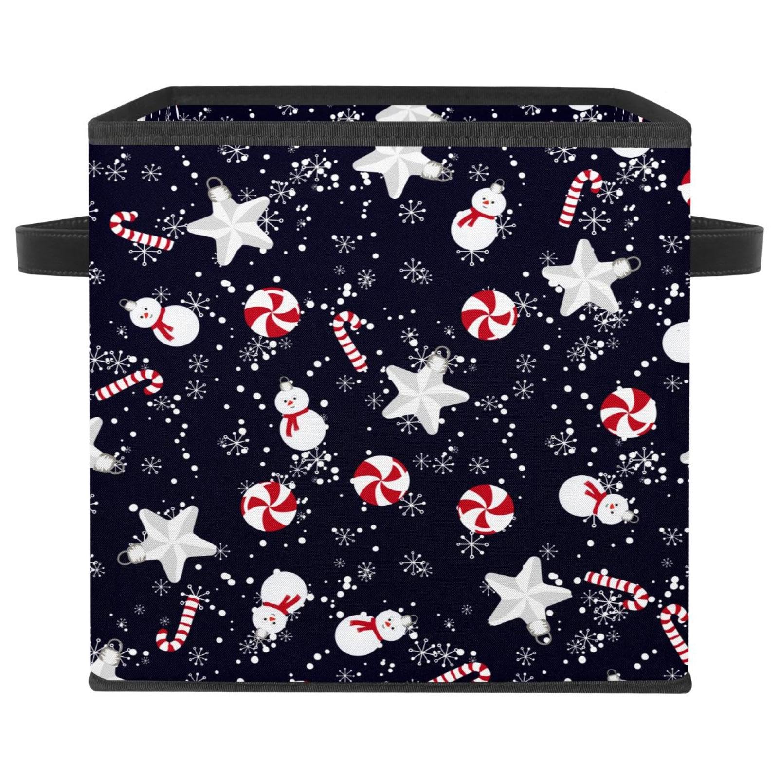 Bacs avec poignées en tissu pliables pour éliminer le désordre des jouets et vêtements