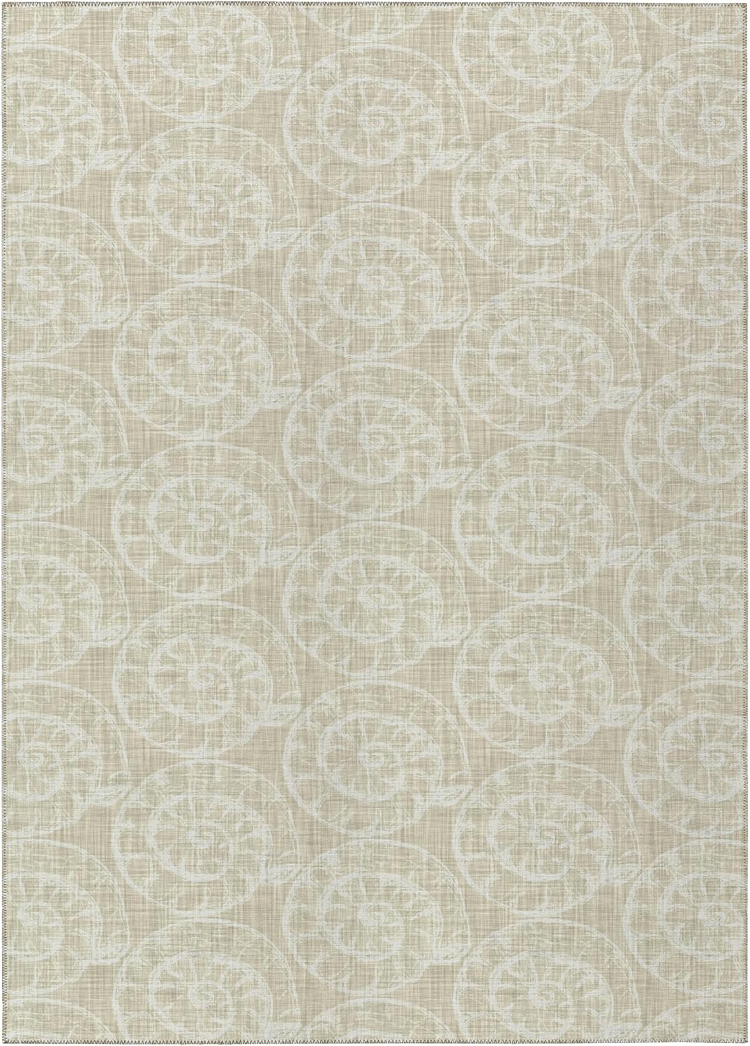 Addison Rugs Surfside ASR41 Beige 3' x 5' Indoor Outdoor Rug, Easy Clean, Machine Washable, Non Shedding, Bedroom, Living Room, Dining Room, Kitchen, Patio Rug