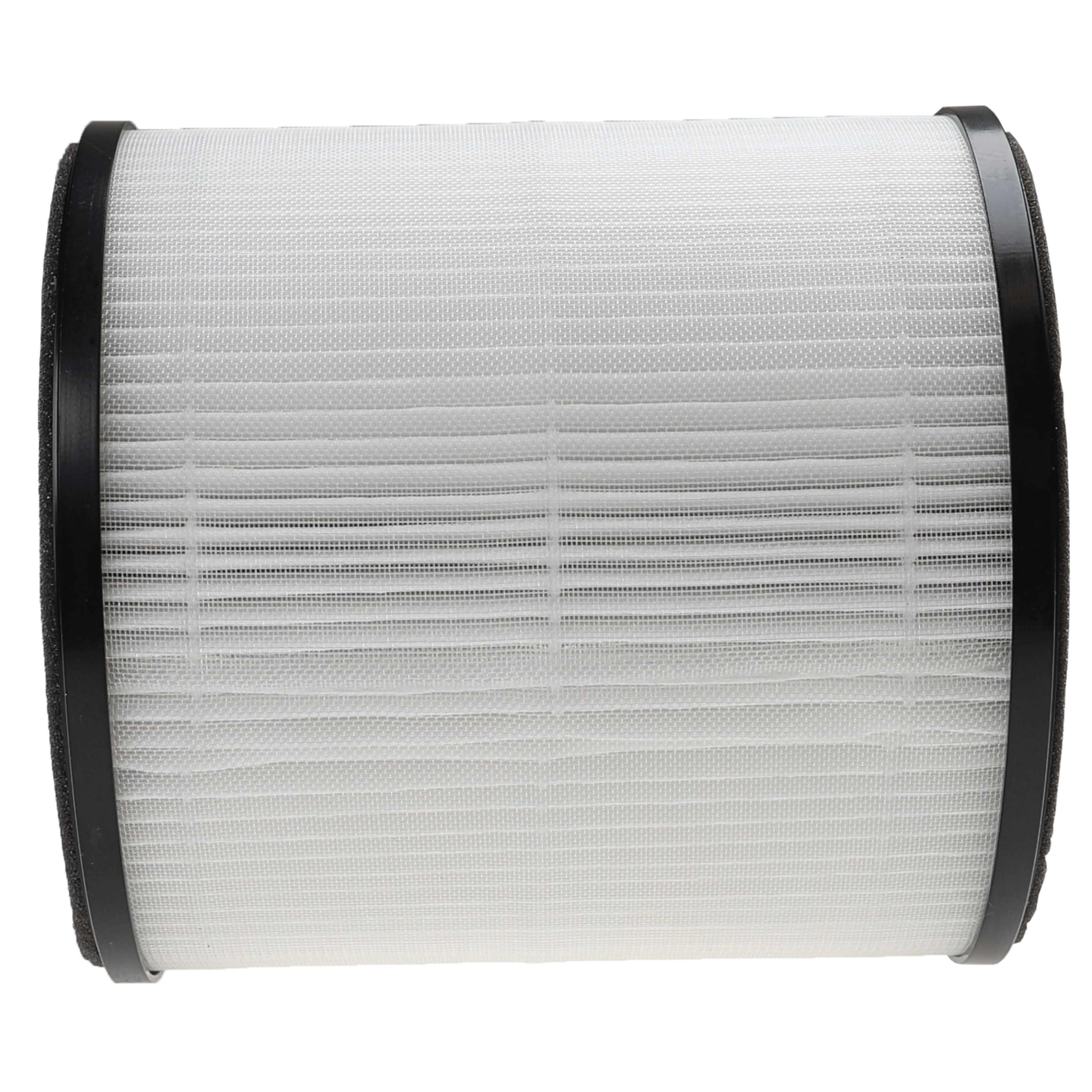 vhbw 4x filtro de aire compatible con Vavsea purificador - Filtro combi prefiltro + HEPA + carbón activo
