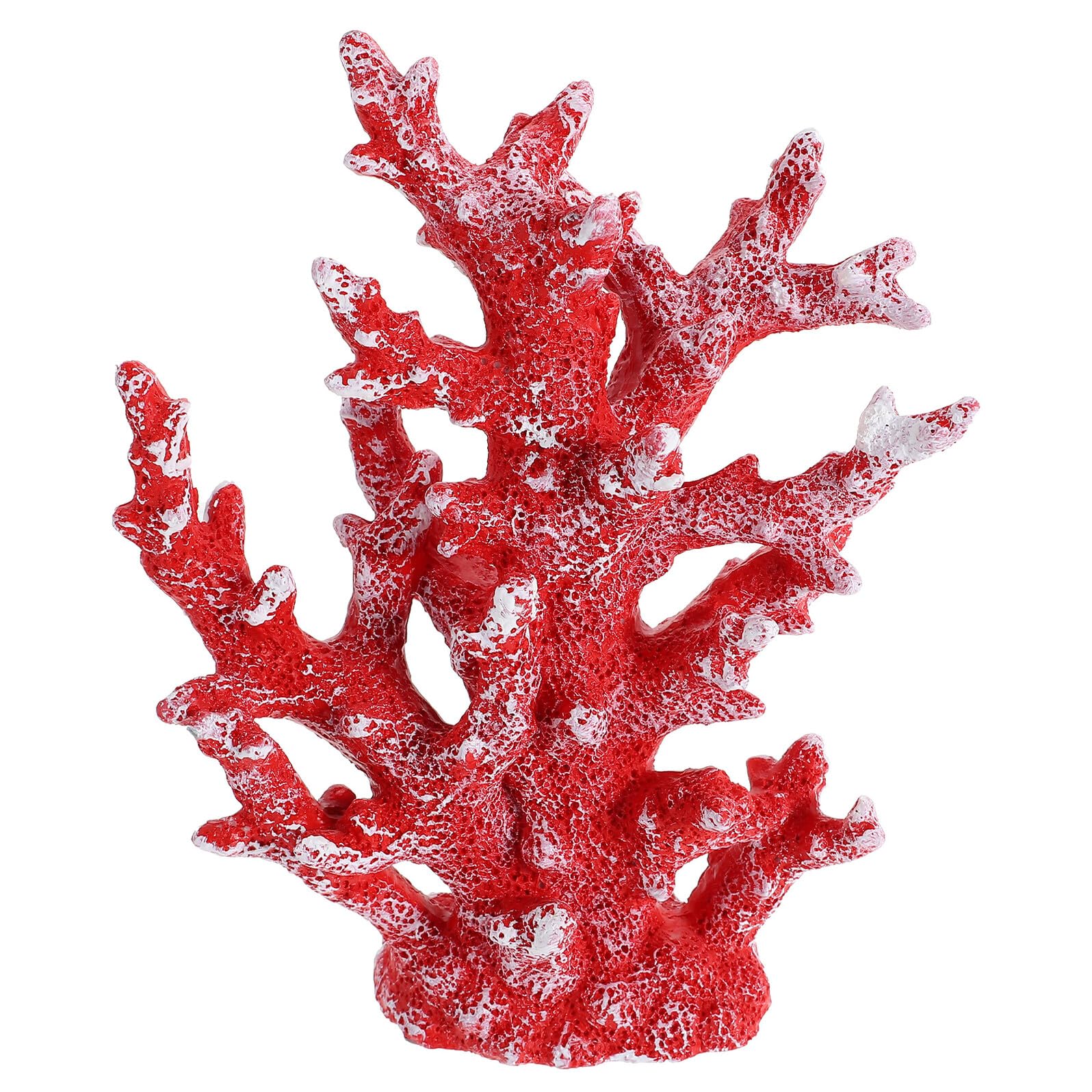 Homoyoyo Corallo Artificiale in Resina per Acquario Decorazione Rosso Ornamento per Aquarium Fine Lavorazione per Paesaggio in Vasca e Arredo Cabinet