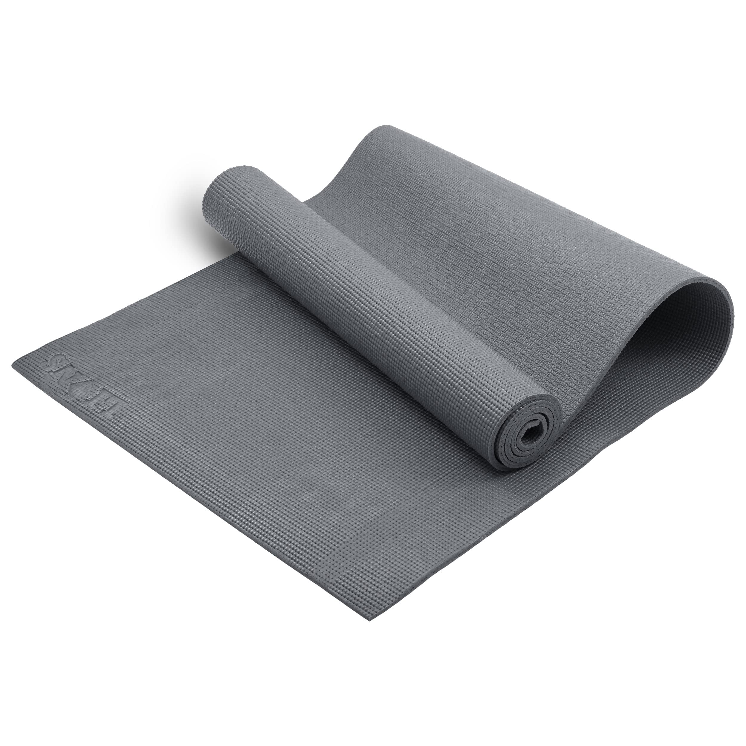 Lions Pvc Yoga Mat 6mm Thick, Anti Slip Eco Friendly Large Floor Mats for Men Women Pilates Gymnastic Fitness Training Exercise Home Gym Workout Travel Camping