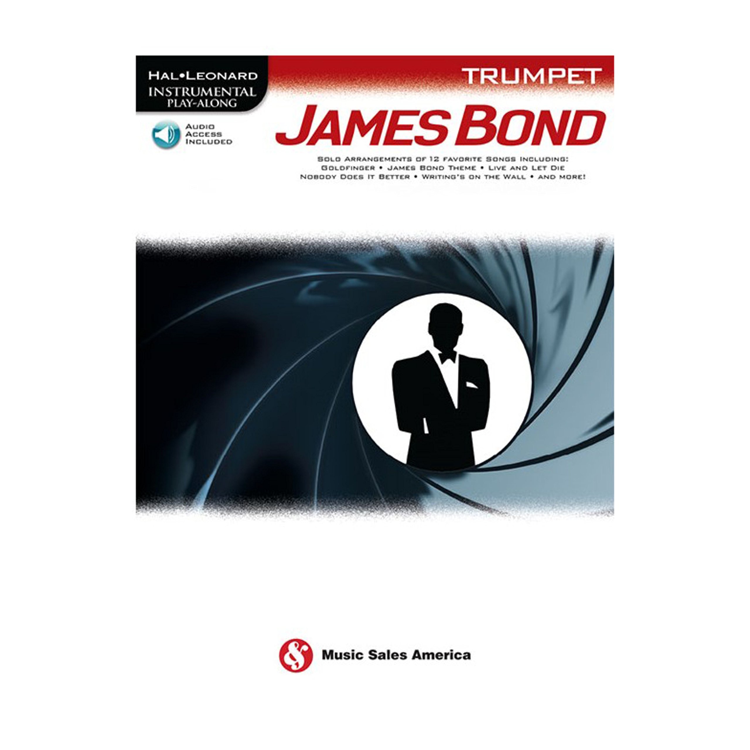 Hal Leonard Instrumental Play-Along: James Bond - Trumpet (Book/Online Audio) (Includes Online Access Code)