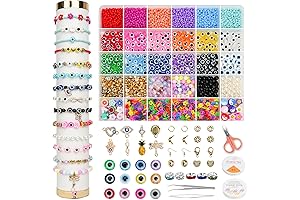 JQEEYGV 3380pcs Evil Eye Bead Jewelry Making Kit