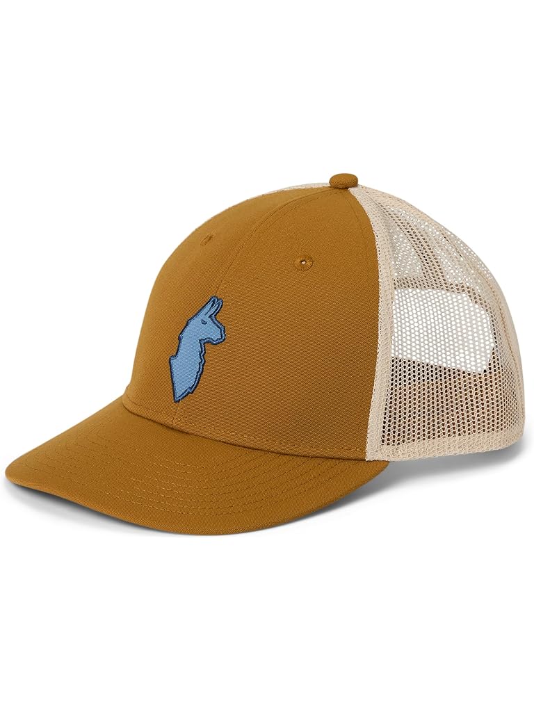 Bronze Cotopaxi Llama Trucker Hat
