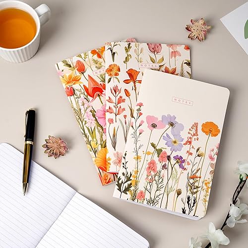 Miniatura 10 de THiNKABLE Juego de cuadernos estéticos pastel, juego de 8 cuadernos estéticos, paquete de 8 unidades, tamaño A5 de 5.5 x 8.3 pulgadas, 60 páginas,