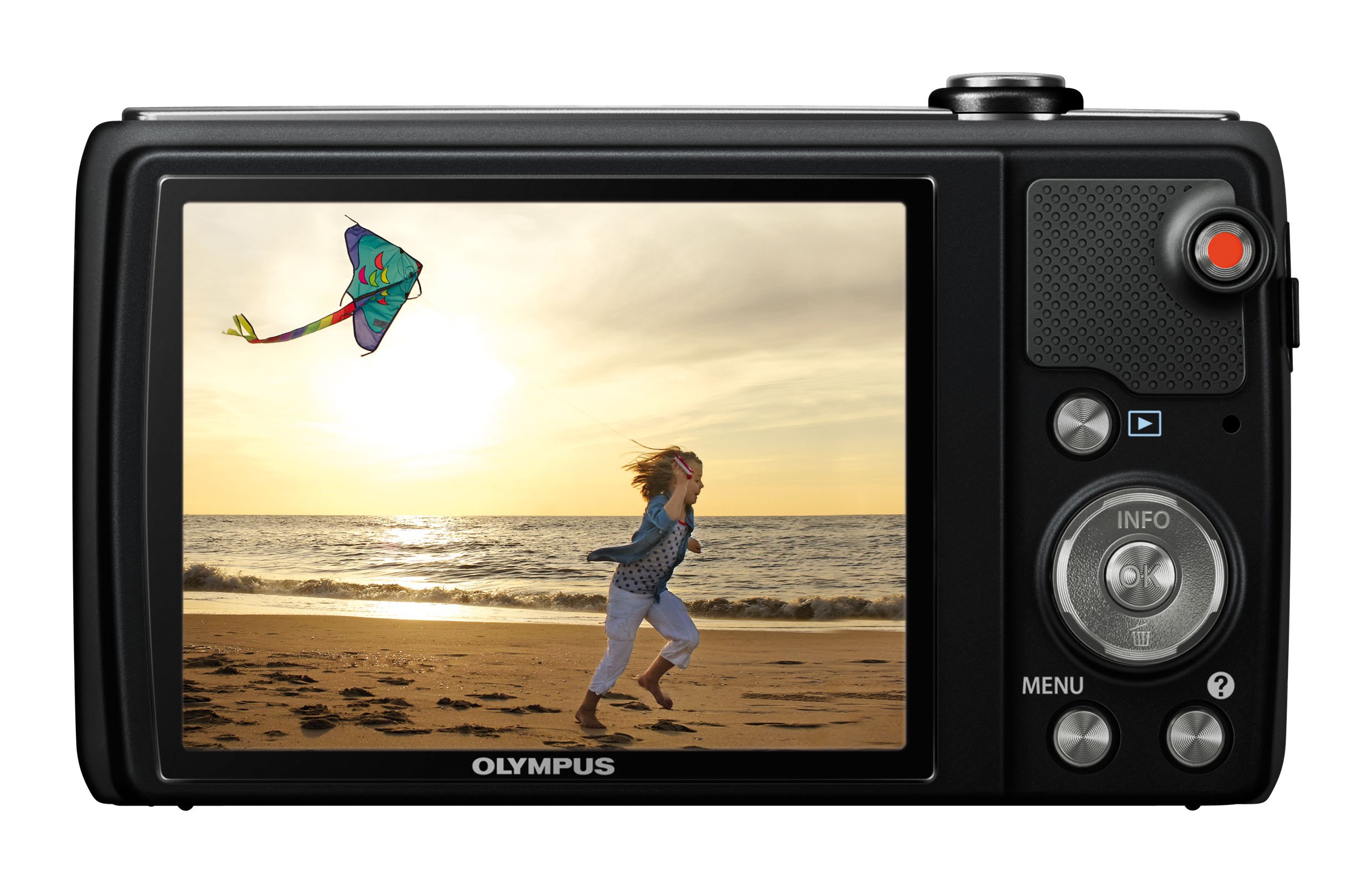 Olympus VR-360 Digital Camera (16 Megapixel, 12.5 x Optical Zoom
