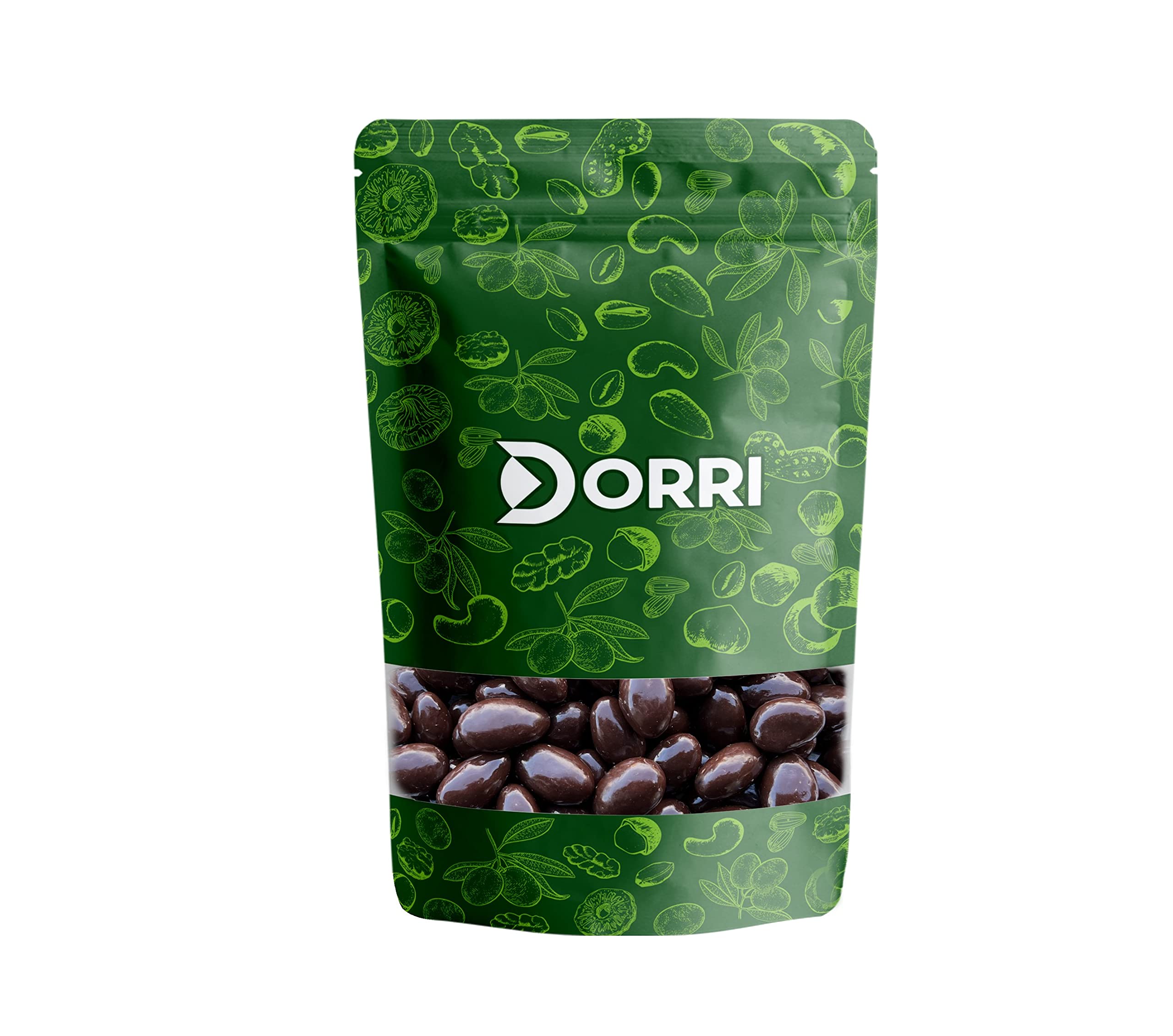 Dark Chocolate Almonds 500g | Premium Whole Almond Nuts Covered in Rich Dark Chocolate, Gourmet Snack, High Protein, Party Snack, Chocolate Gifts (Available from 100g to 3kg)