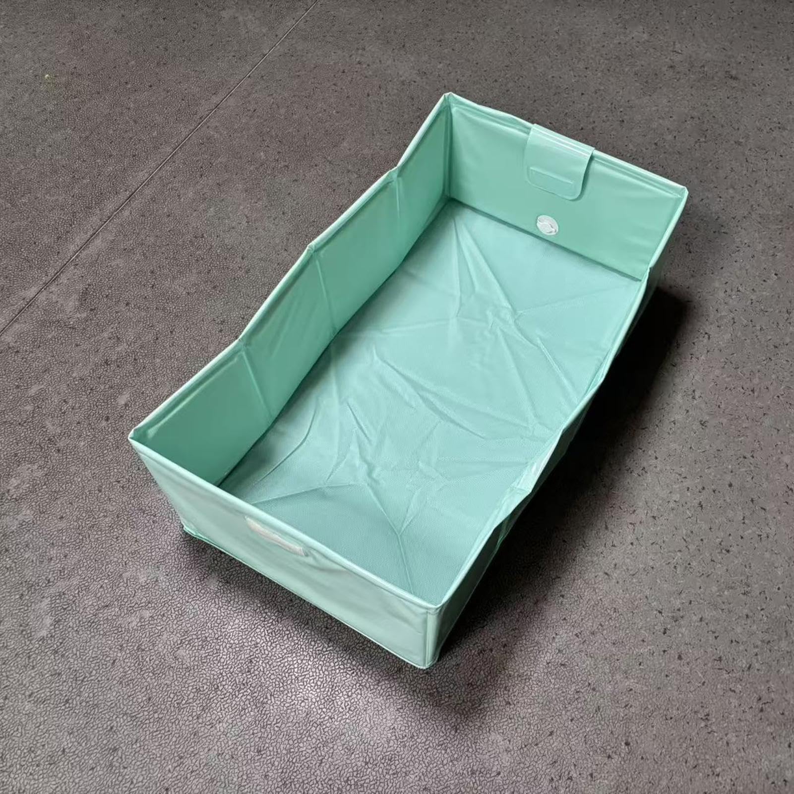 Piscina Pieghevole Cani Vasca Gatti Pieghevole e Antiscivolo | 80 x 40 x 20 cm Vasche per Cani per il Bagnetto Adatta A Gatti Spazio Giochi Esterno Giardino Cortile Casa