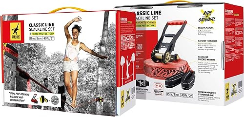 Miniatura 6 de Gibbon Slacklines Classic Line Treewear Set