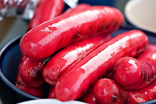 3lbs of Red Snapper Hot Dogs - A Maine Original - Gluten Free, 3.0 pounds, 48.0 Ounce