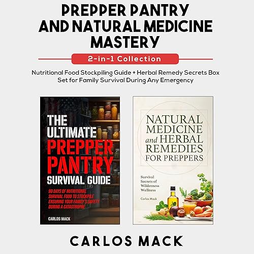 Prepper Pantry and Natural Medicine Mastery (2-in-1 Collection): Nutritional Food Stockpiling Guide + Herbal Remedy Secrets Box Set for Family Survival ... Guide + Herbal Remedy Secrets Box)
