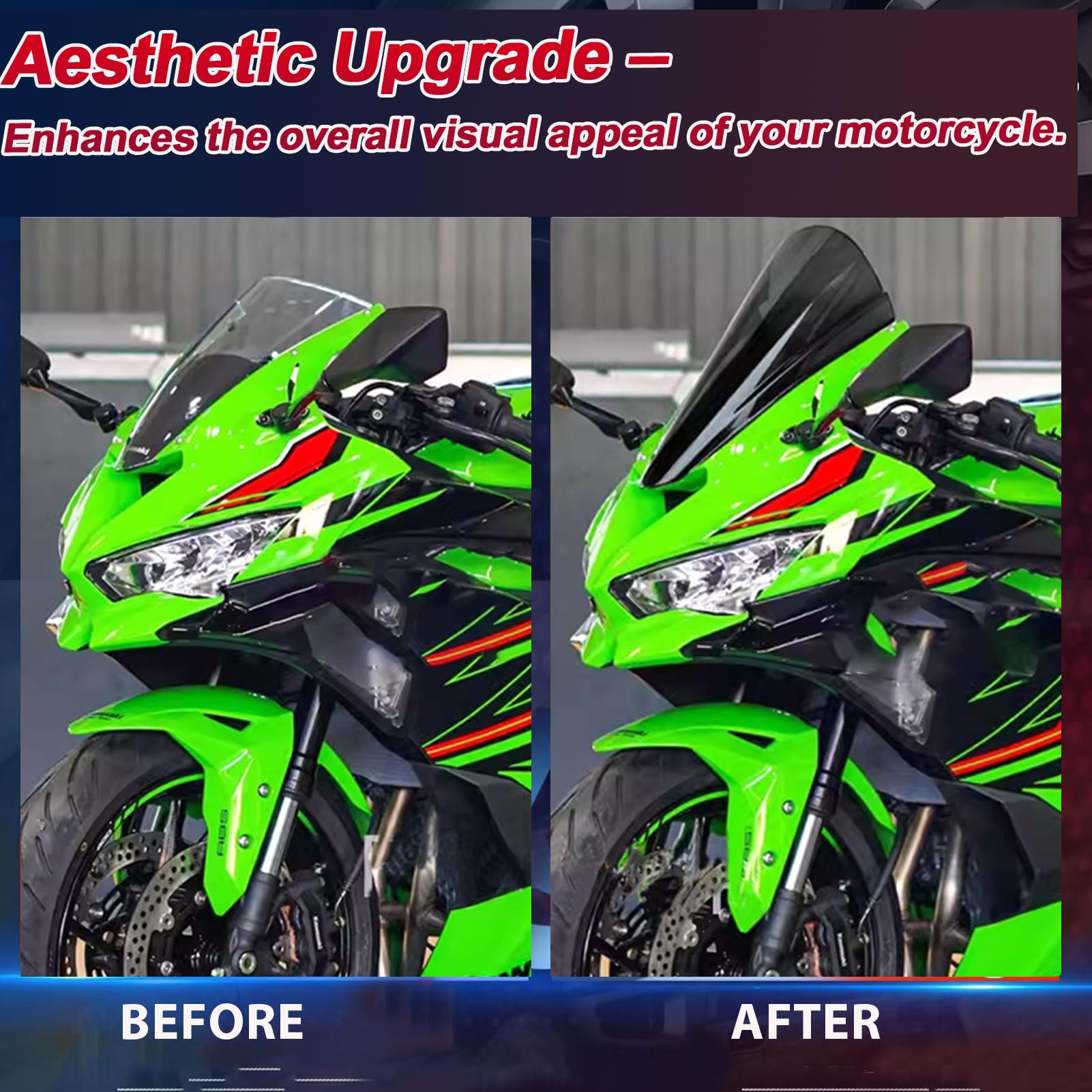 Amazon | XIRADUP ZX4R ZX4RR ZX25R風防 ウインドスクリーン ウインド