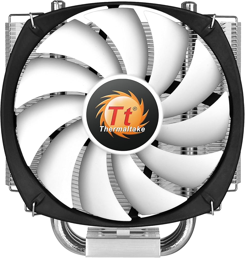 Thermaltake Frio Silent 12 150W Intel/AMD 120mm CPU Cooler CL-P001-AL12BL-B Black thumbnail 2