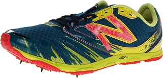 New Balance Men's MXC700v2 Spike Running Shoe, Yellow/Blue, 13 D US, Yellow Blue, 47 EU, Yellow Blue, 12.5 UK