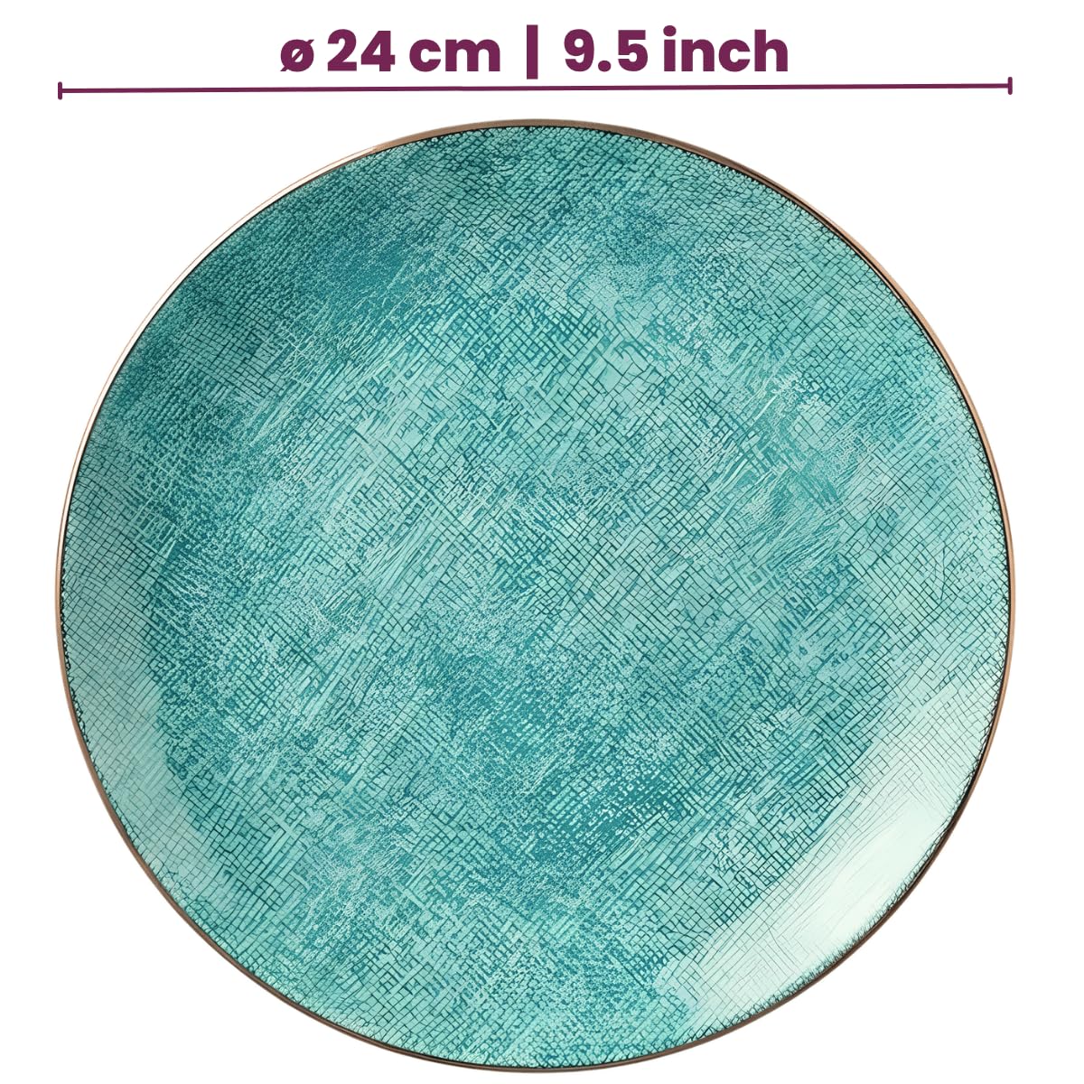 Cookinglife Zestaw zastawy stołowej porcelana Bali 24-częściowy / 8-osobowy