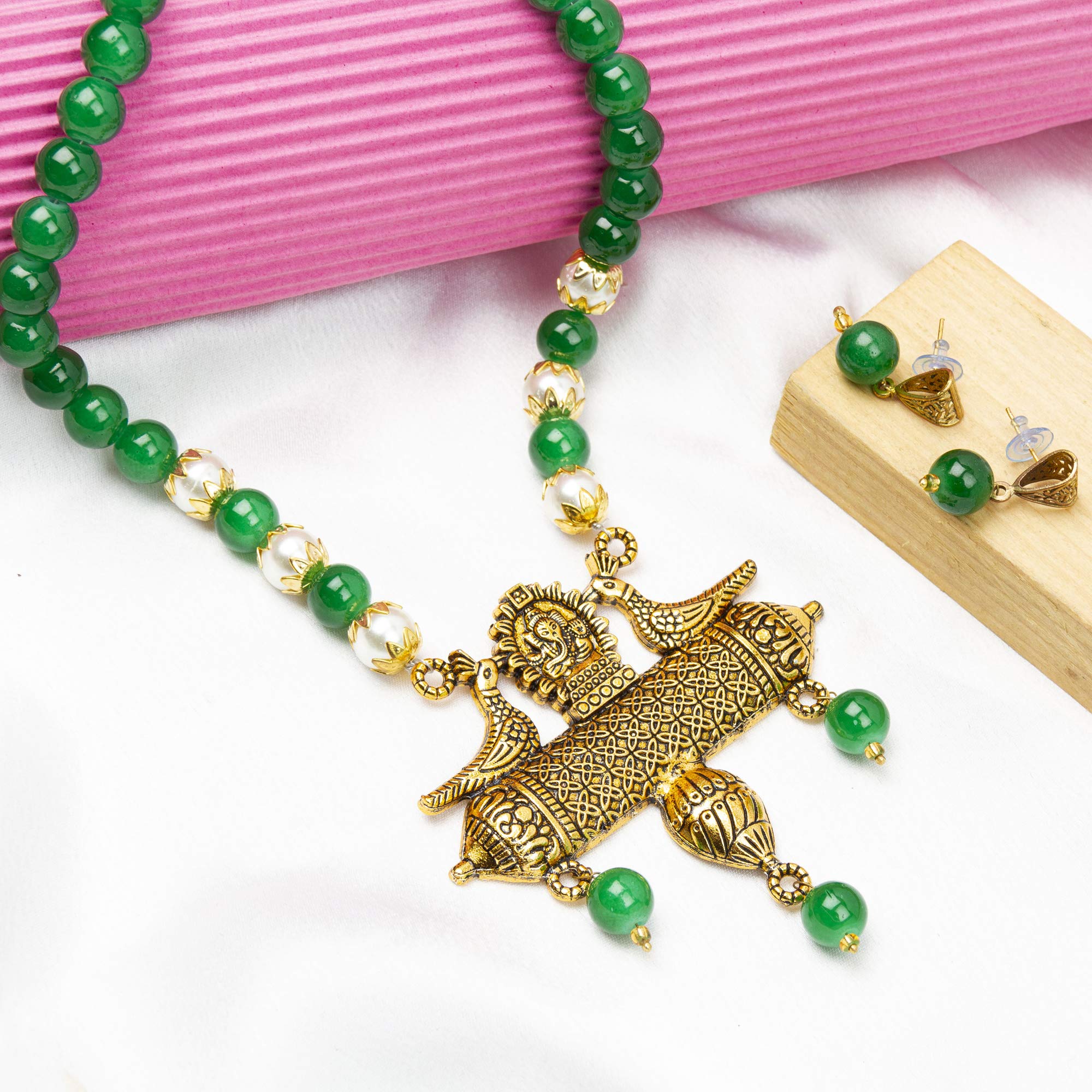 Brass Jewellery Set for Women (CT-NCK-44050)