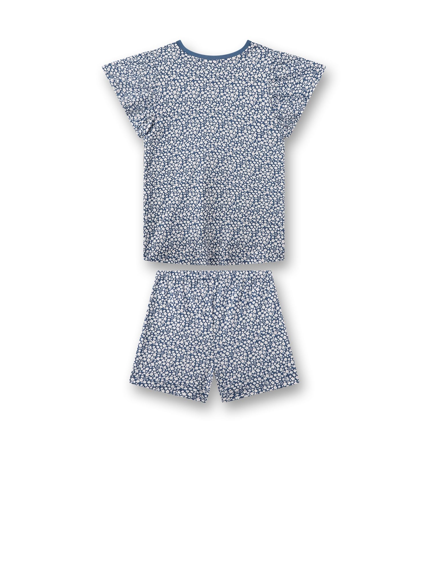 Sanetta 233769 Juego de Pijama, Azul, 128 para Niñas