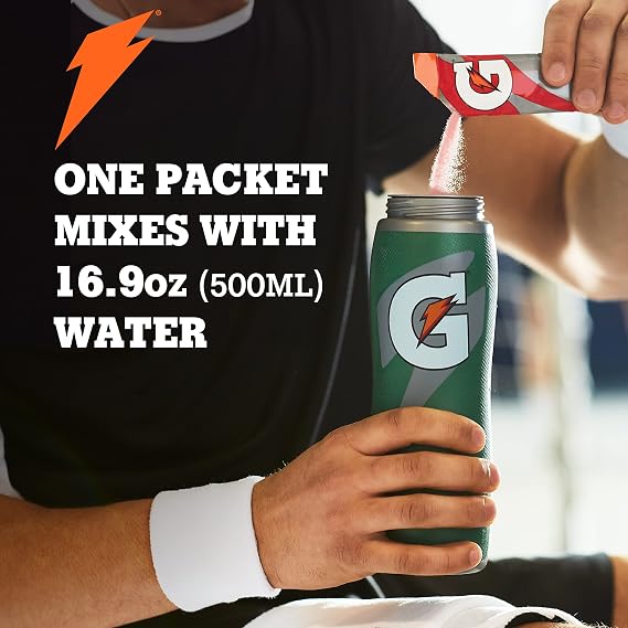Gatorade Thirst Quencher Powder, Lemon Lime, 1.23oz Packets, Makes 20 ounces (80 Pack)