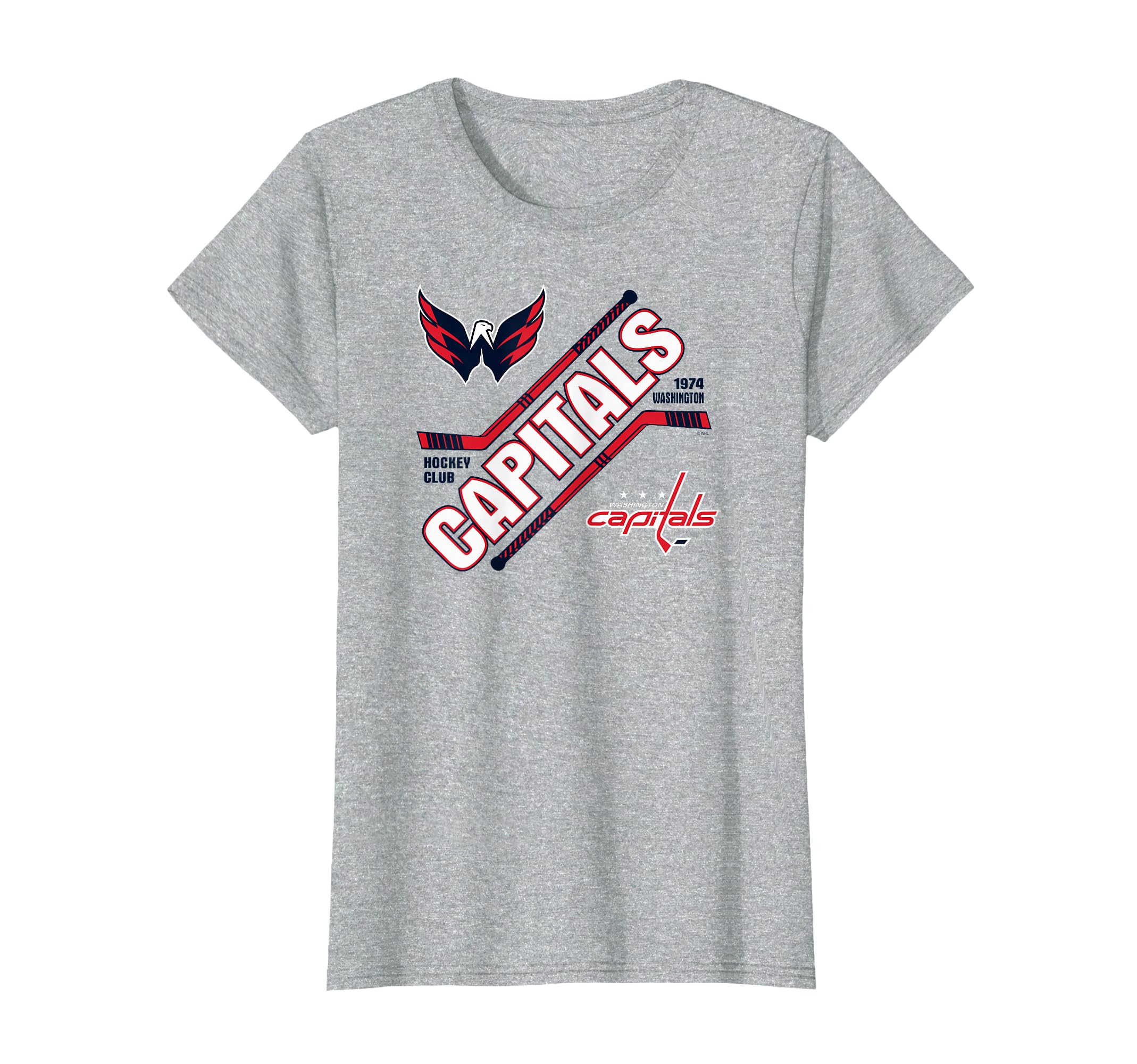 Washington Capitals Force Gray Officially Licensed T-Shirt
