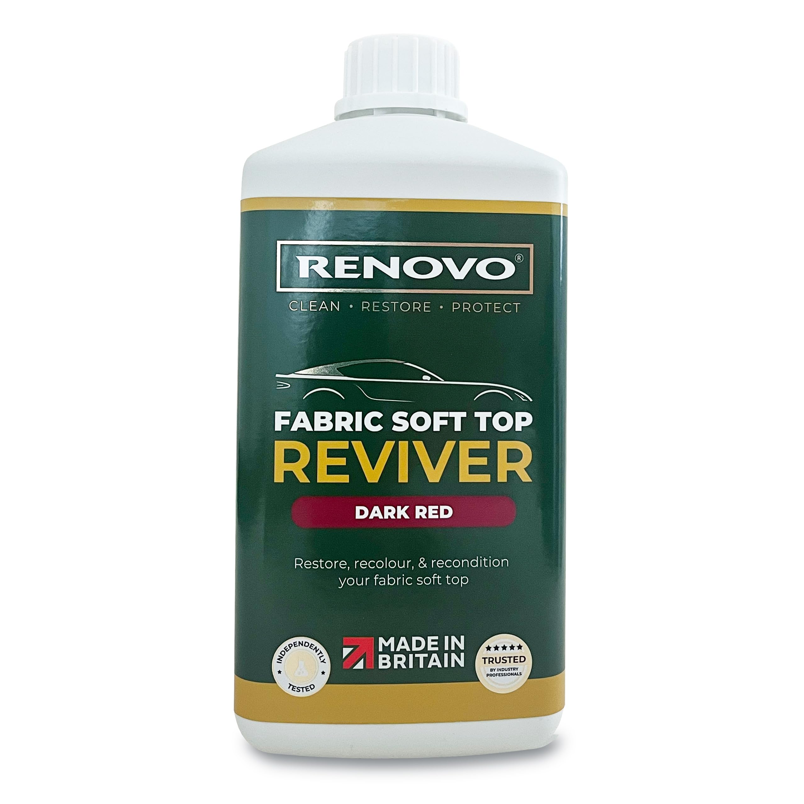 Renovo International 1 Ltr Soft Top Revivier Dark Red/Burgundy
