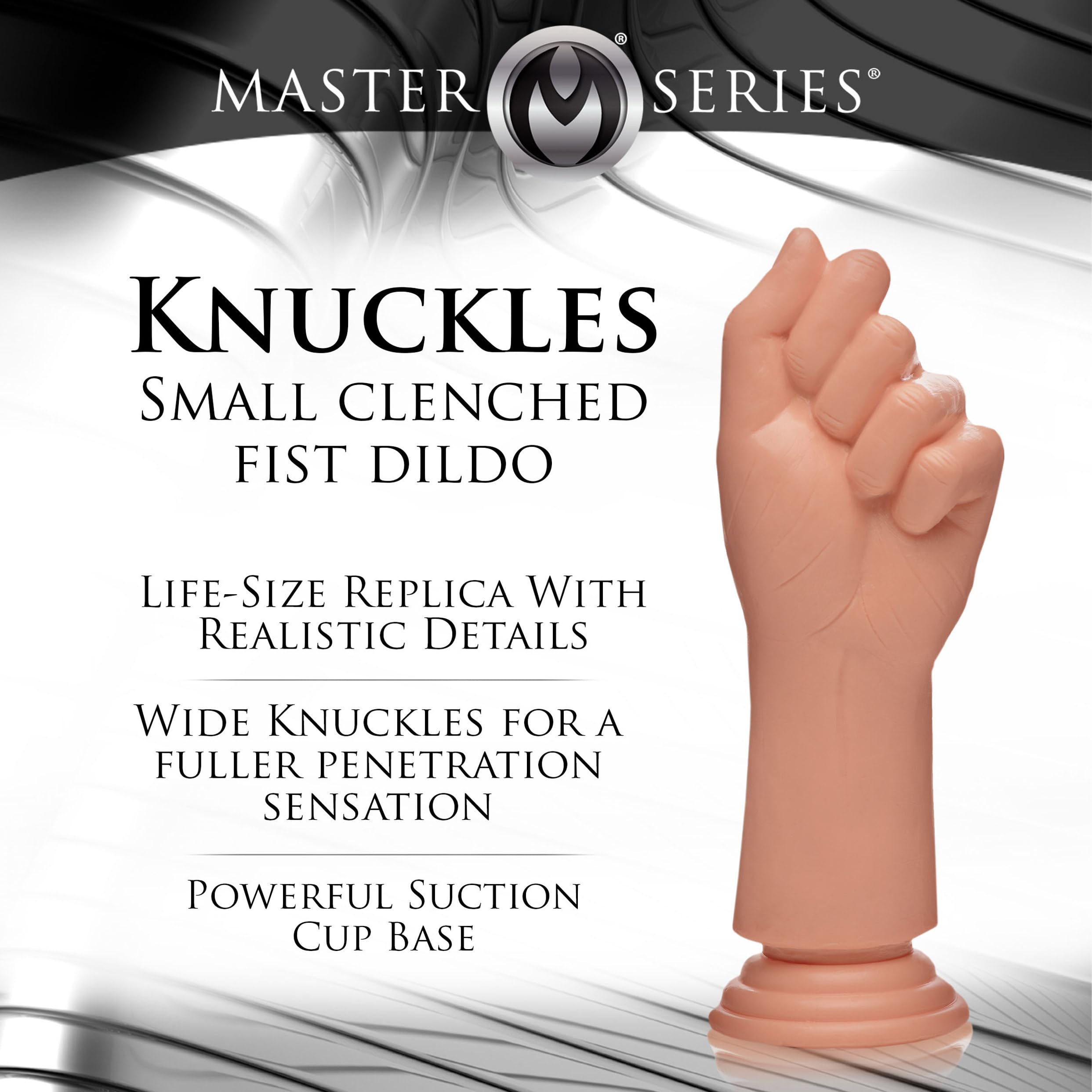 Knuckles Small Clenched Fist Dildo - Flesh