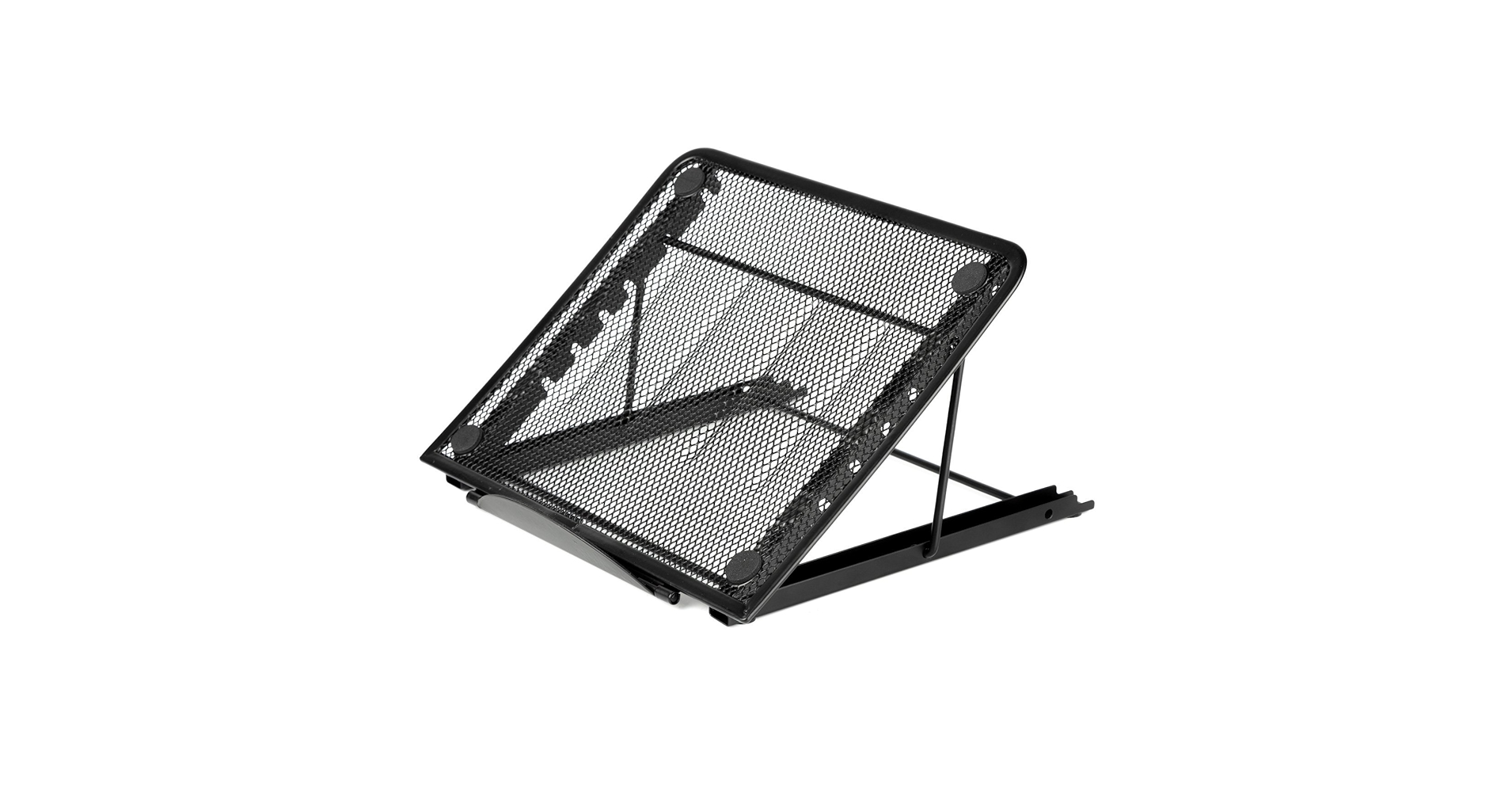 Youdepot Laptop Stand - Mesh Ventilated Adjustable Holder for Desk with MacBook Pro Stand Air/Dell/HP/Lenovo 10-16 inch Notebook - Ideal for Work Home Office - Black Youdepot Laptop Stand - Mesh Ventilated Adjustable Holder for Desk with MacBook Pro Stand Air/Dell/HP/Lenovo 10-16 inch Notebook - Ideal for Work Home Office - Black