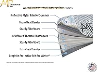 Vista 6 de Parasol plegable para parabrisas de ajuste personalizado para Toyota GR Supra Coupe 2020 2021 2022 2022 2023 2024 2025, parasol compacto, bloquea