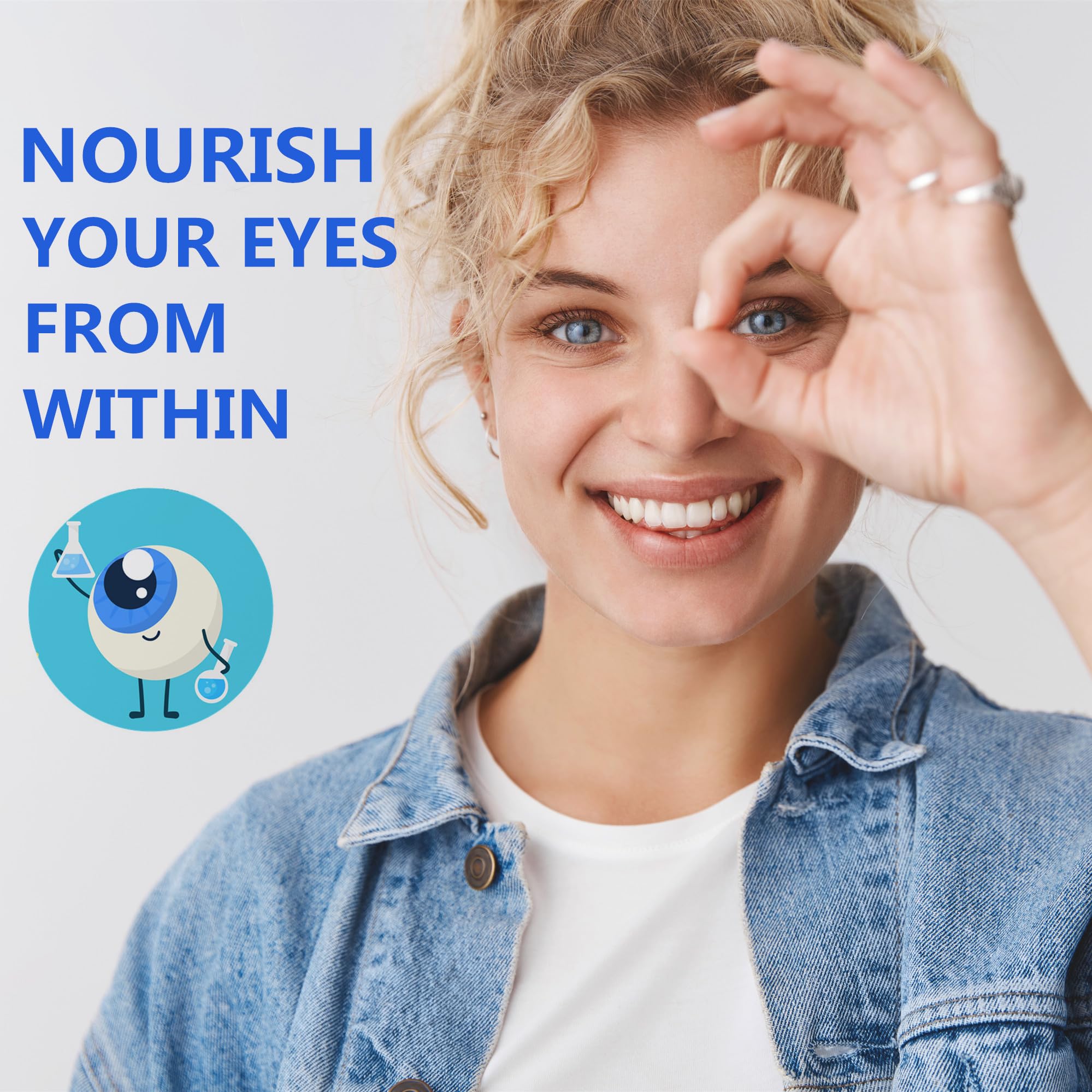 Lutein Gummies 20mg 40mg and Zeaxanthin Supplements with Omega 3 for Eyes — Amazon image 6