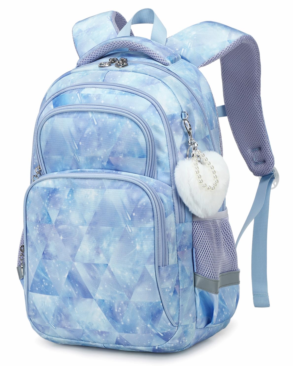 Cusangel Schulrucksack für jungen,kinderrucksäcke mit Brustgurt kinder,Grosse Kapazität Grundschulrucksack,Rucksack,ab der 1-7.Klasse mädchen