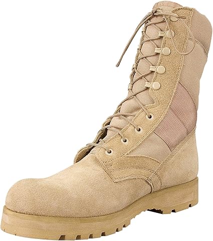 tan combat boots