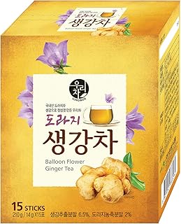 Songwon Balloon Flower Ginger Tea 210g 15T Bags