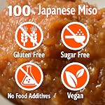 YAMASAN KYOTO UJI Japanese Dry Miso Seasoning, Freeze-Dried Miso Powder, No Additives, Vegan, Delicious Flavor for Various Foods, Made in Japan 100g(3.52oz)