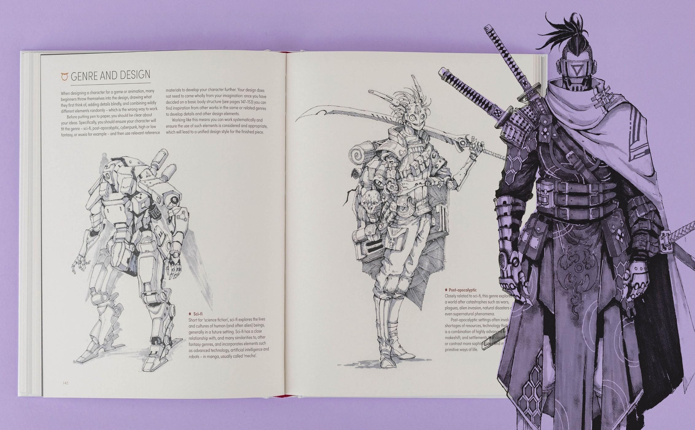 The Art of Fantasy: A Complete Step-by-Step Guide to Drawing Characters and Concept Design