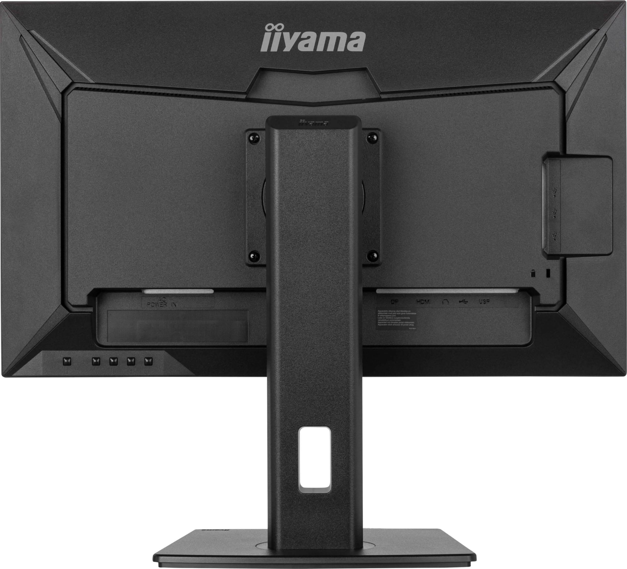 ECRAN IIYAMA XUB2492QSU 23,8 Prolite, IPS, 2560 x 1440 @100Hz, 0.5ms, 300cd, Haut-parleurs, HDMI/DP/USB-C/USB HUB (3x3.2), VESA, i-Style Colour, réglable en Hauteur + Pivot - 5