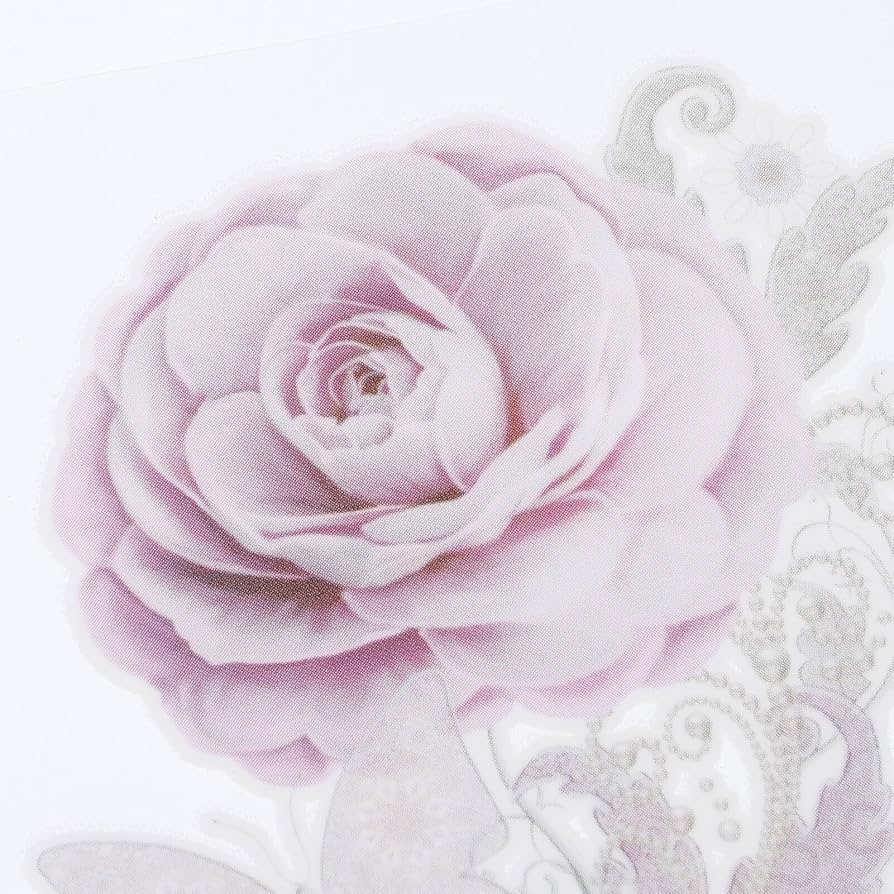 216 お花とリボン 転写シート 216 お花とリボン 転写シート アイロン 転写シート アイロン