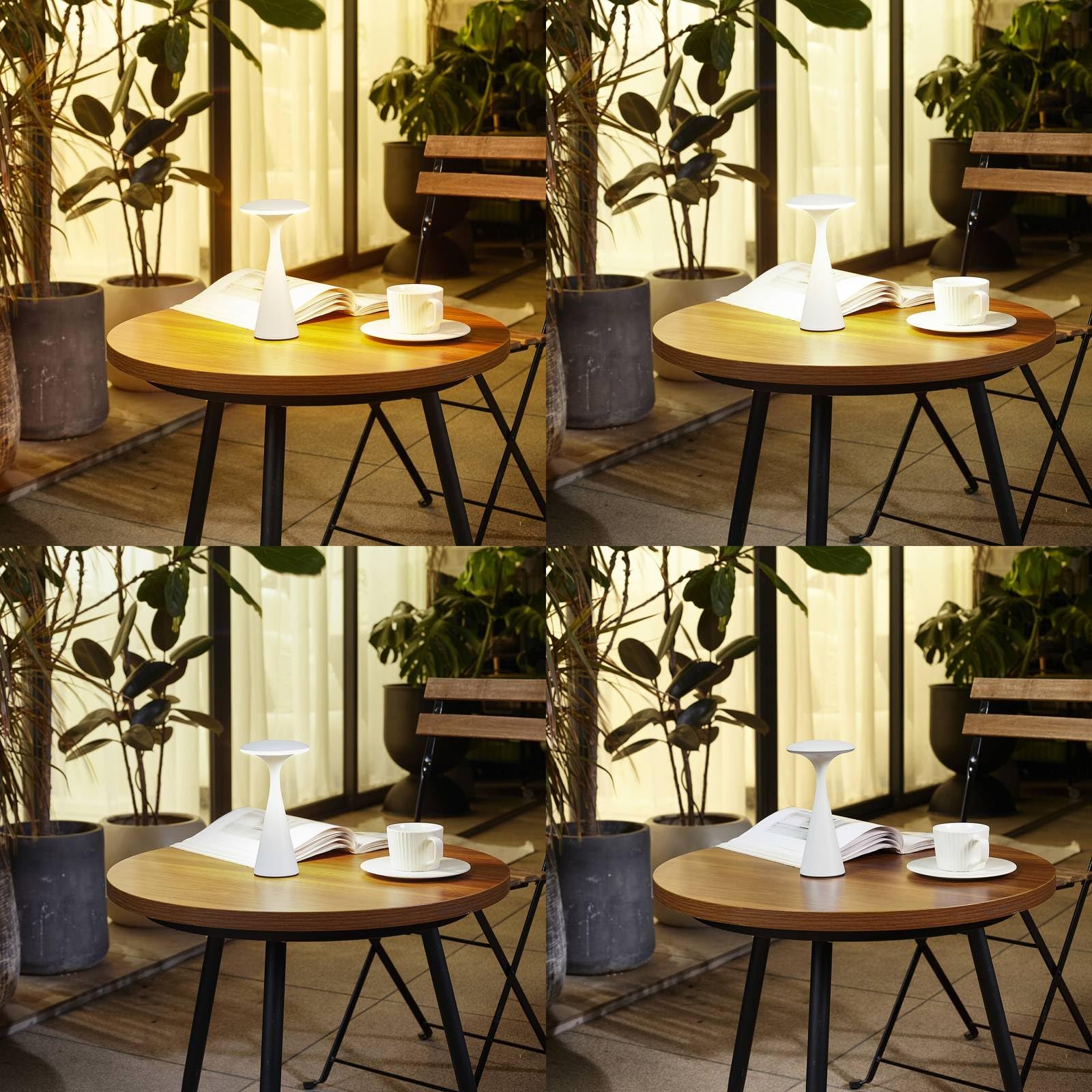 Lindby Livelli LED dimmerabili (resistenti agli schizzi (moderno) in bianco (1 lampadina)