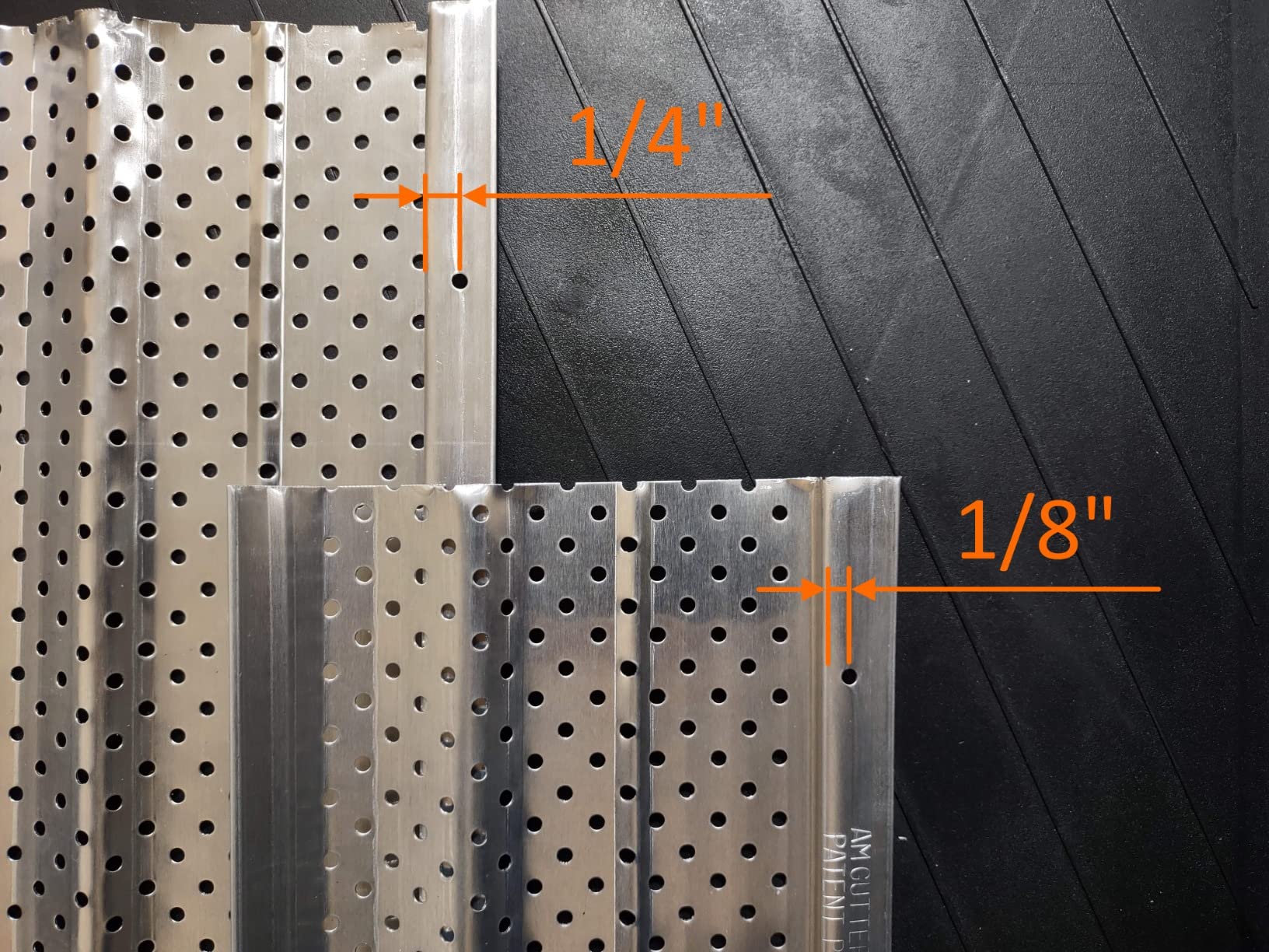 A-M Gutter Guard detail