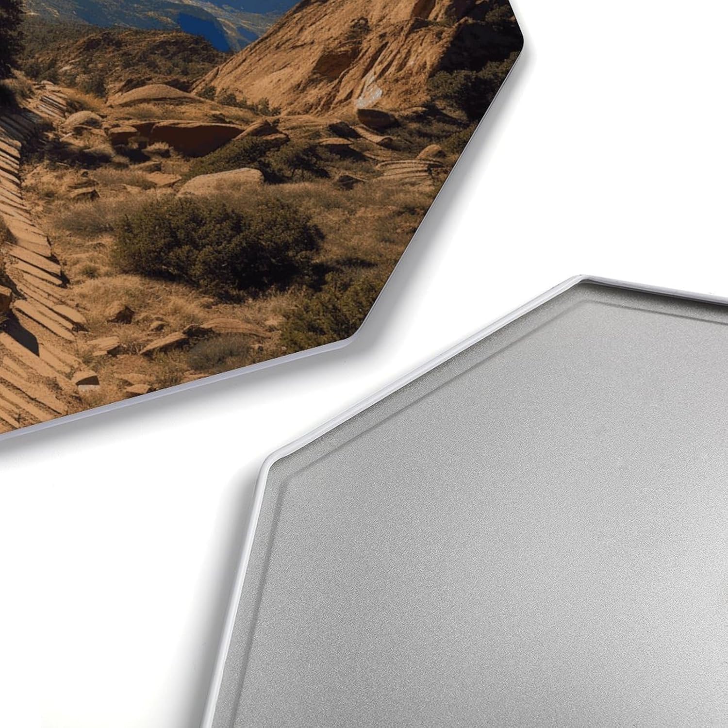 Ctagon Metal Sign for Home, Modern Display Plate for Kitchen, Pikes Peak Colorado Plates Accent Hanging Wall Decorations 3PCS for Living Room, Bedroom, Hallway, Hotel